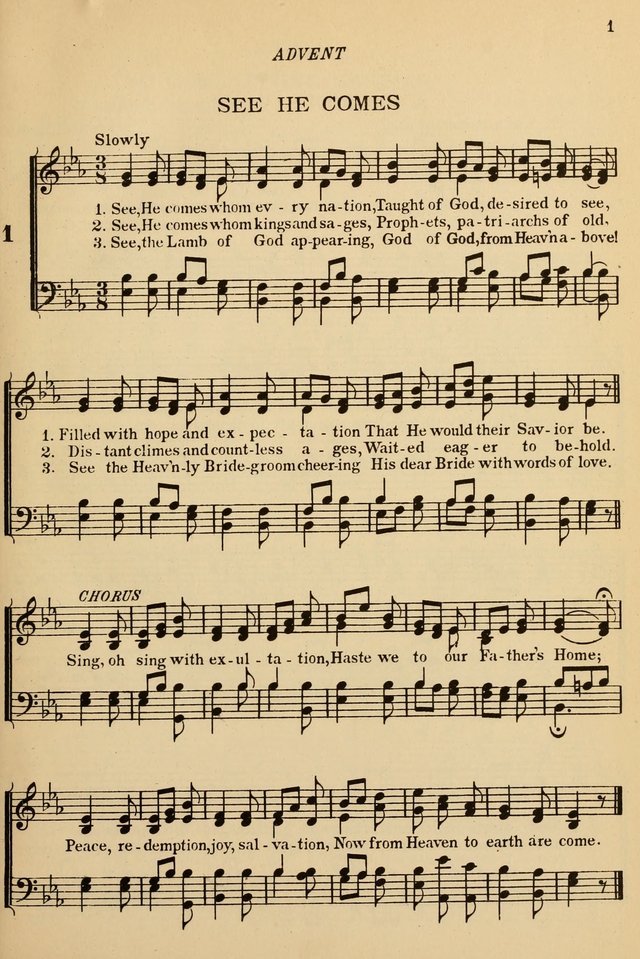 The De La Salle Hymnal: for Catholic schools and choirs page 1