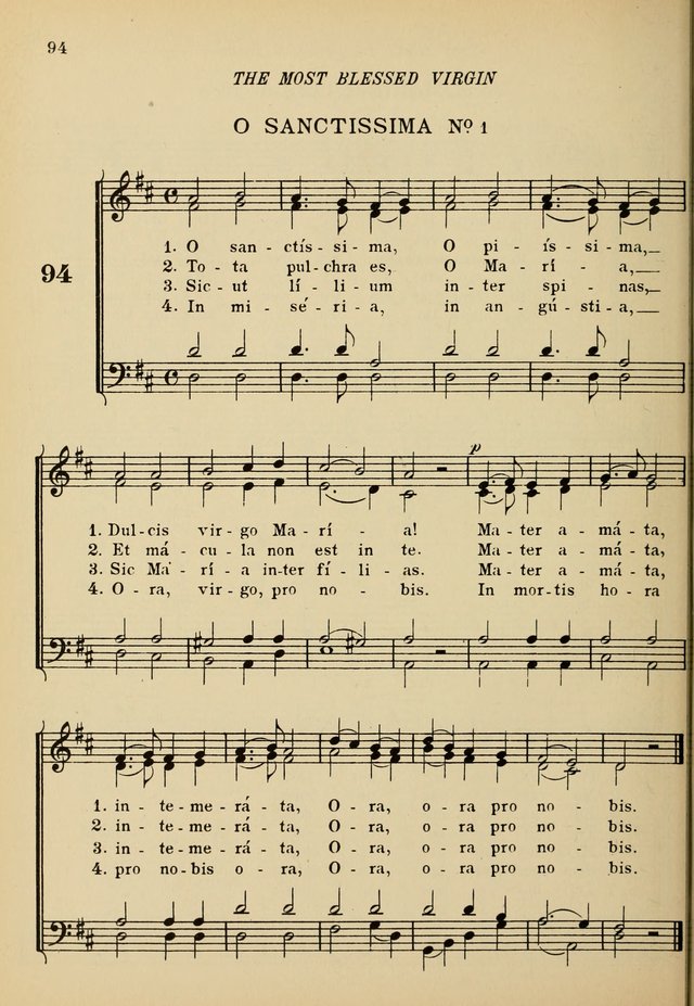The De La Salle Hymnal: for Catholic schools and choirs page 96