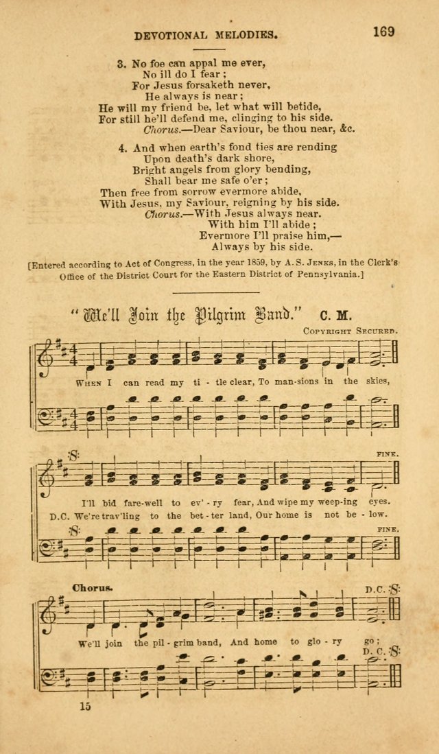 Devotional Melodies: or, a collection of original and selected tunes and hymns, designed for congregational and social worship. (2nd ed.) page 176