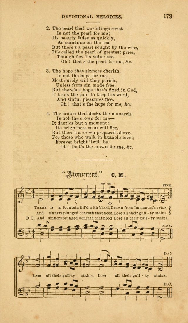 Devotional Melodies: or, a collection of original and selected tunes and hymns, designed for congregational and social worship. (2nd ed.) page 186
