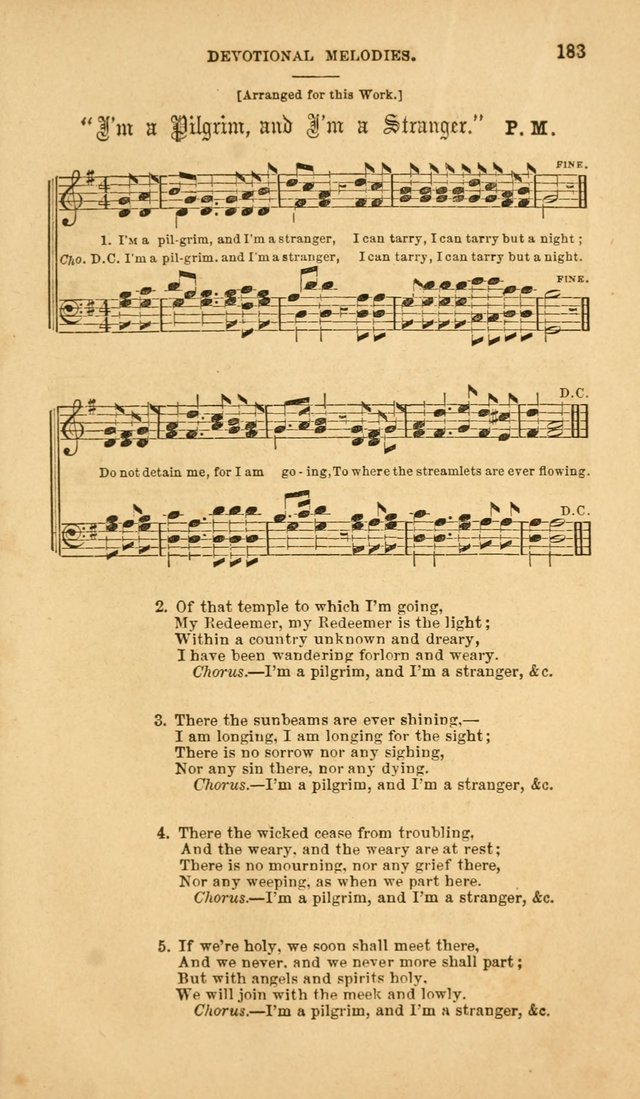 Devotional Melodies: or, a collection of original and selected tunes and hymns, designed for congregational and social worship. (2nd ed.) page 190