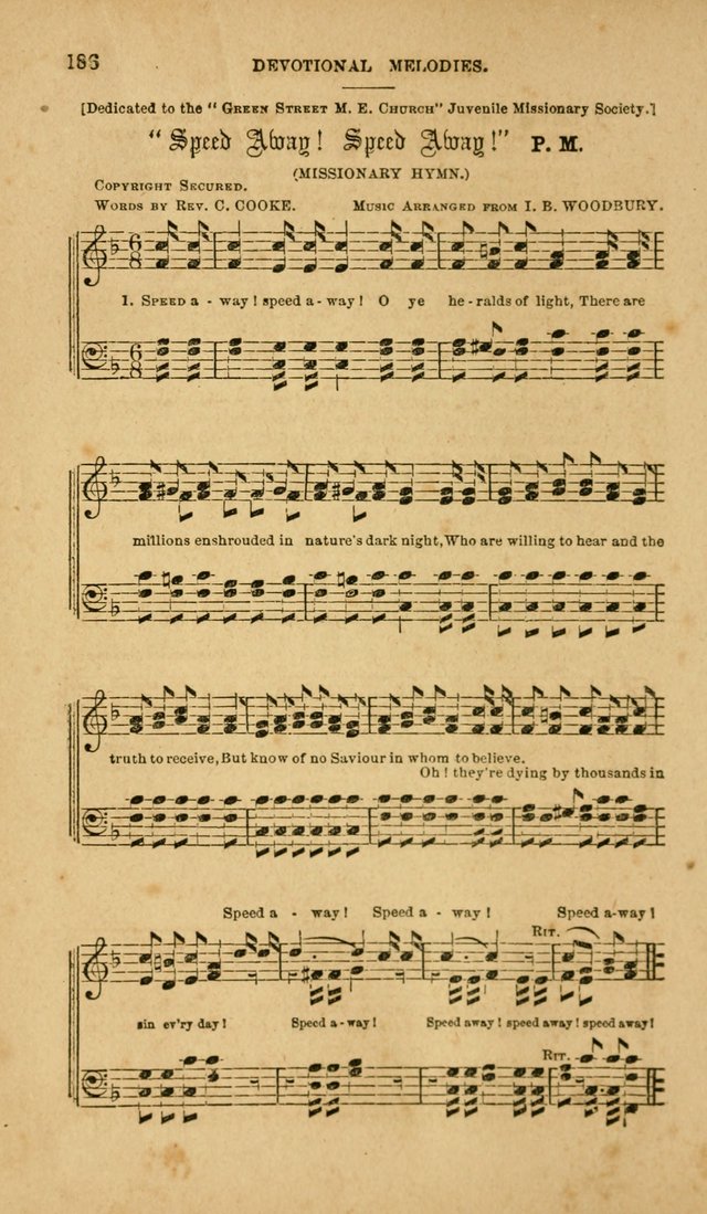 Devotional Melodies: or, a collection of original and selected tunes and hymns, designed for congregational and social worship. (2nd ed.) page 193