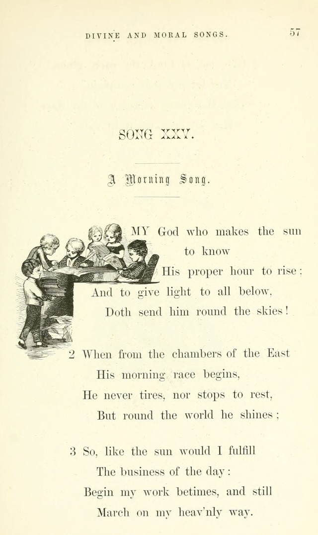 Divine and Moral Songs: attempted in easy language for the use of children with some additional composures page 61