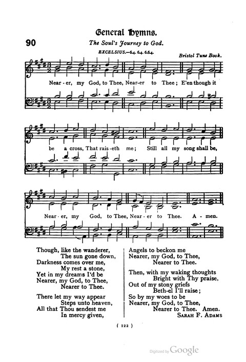 The Day School Hymn Book: with tunes (New and enlarged edition) page 122