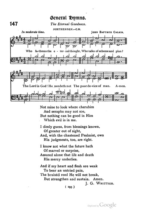 The Day School Hymn Book: with tunes (New and enlarged edition) page 193