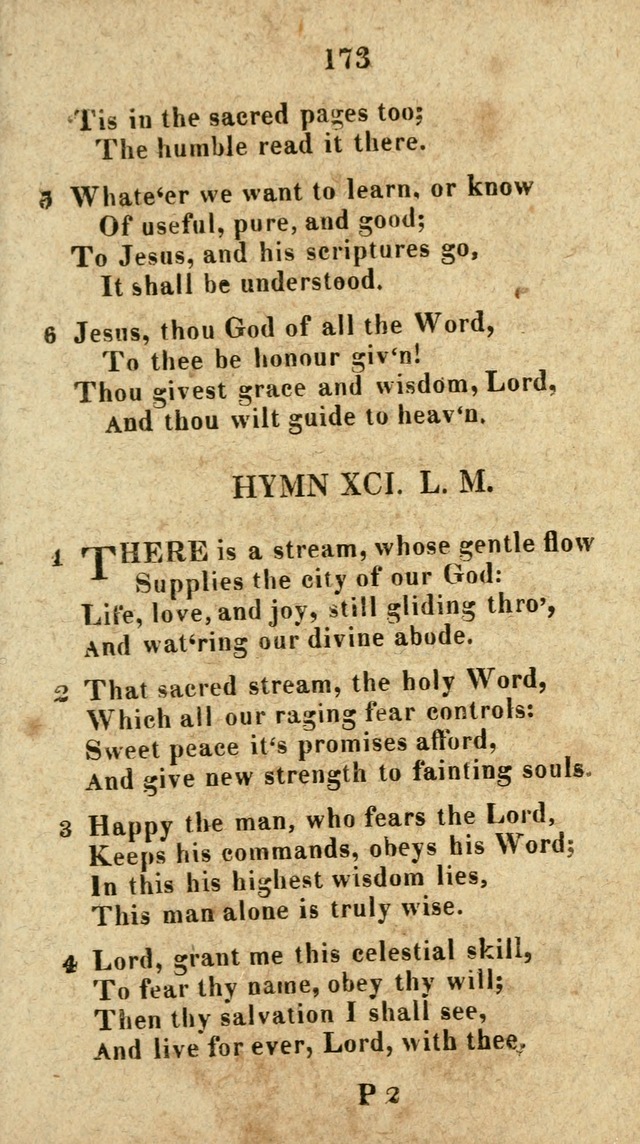 The Discipline of the United Freewill Baptist Church: together with hymns and spiritual songs, for the use of its members page 175