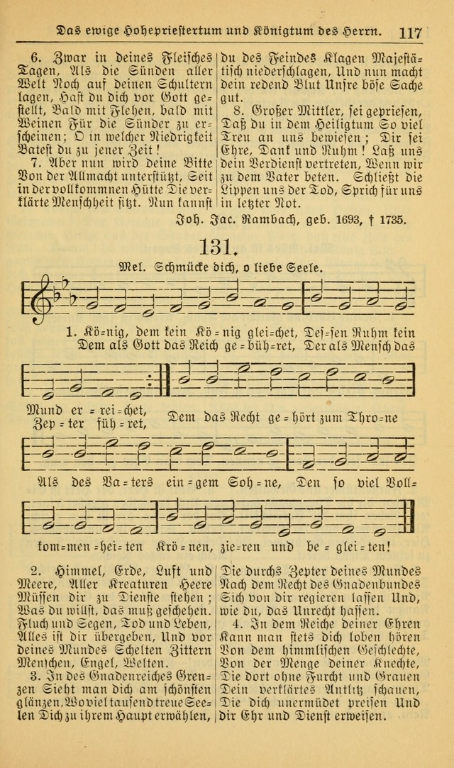 Evangelisches Gesangbuch: herausgegeben von der Deutschen Evangelischen Synode von Nord-Amerika (Revidierte Ausgabe) page 126