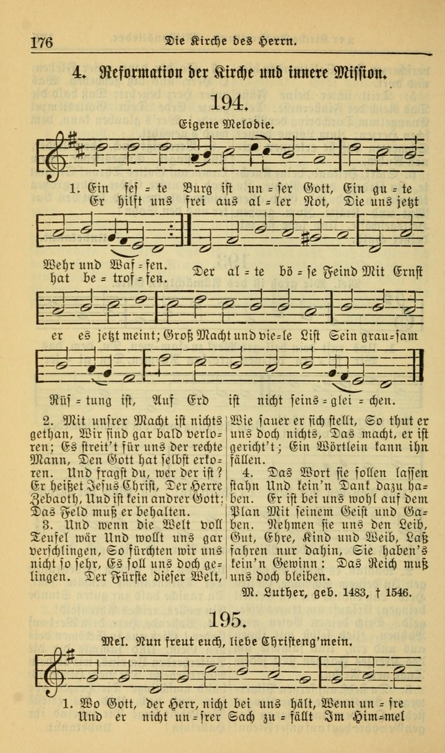 Evangelisches Gesangbuch: herausgegeben von der Deutschen Evangelischen Synode von Nord-Amerika (Revidierte Ausgabe) page 185