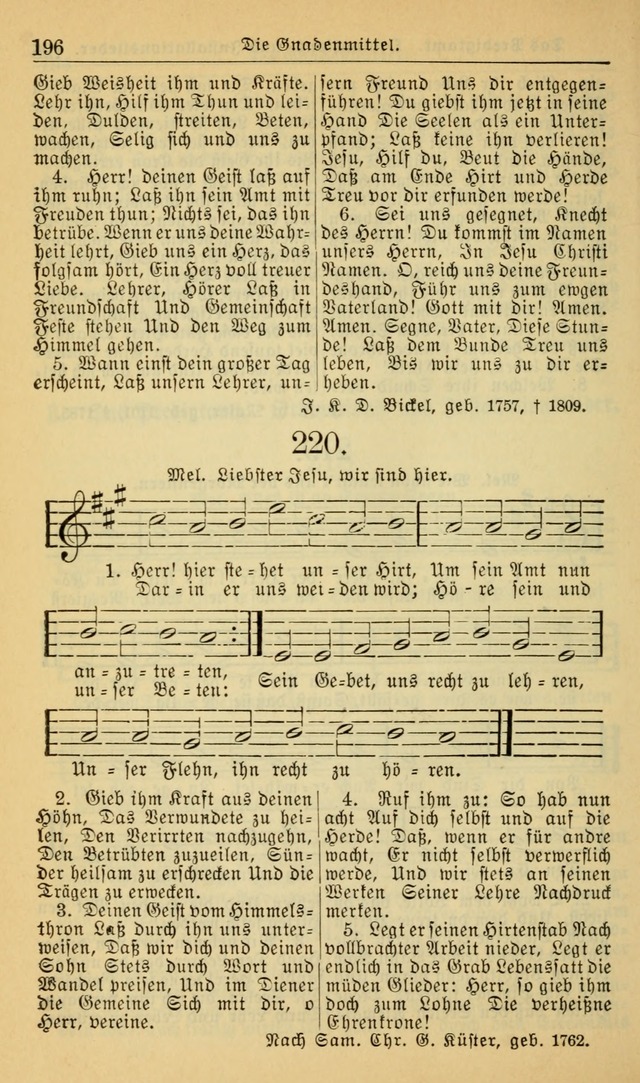 Evangelisches Gesangbuch: herausgegeben von der Deutschen Evangelischen Synode von Nord-Amerika (Revidierte Ausgabe) page 205