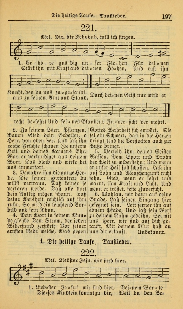 Evangelisches Gesangbuch: herausgegeben von der Deutschen Evangelischen Synode von Nord-Amerika (Revidierte Ausgabe) page 206