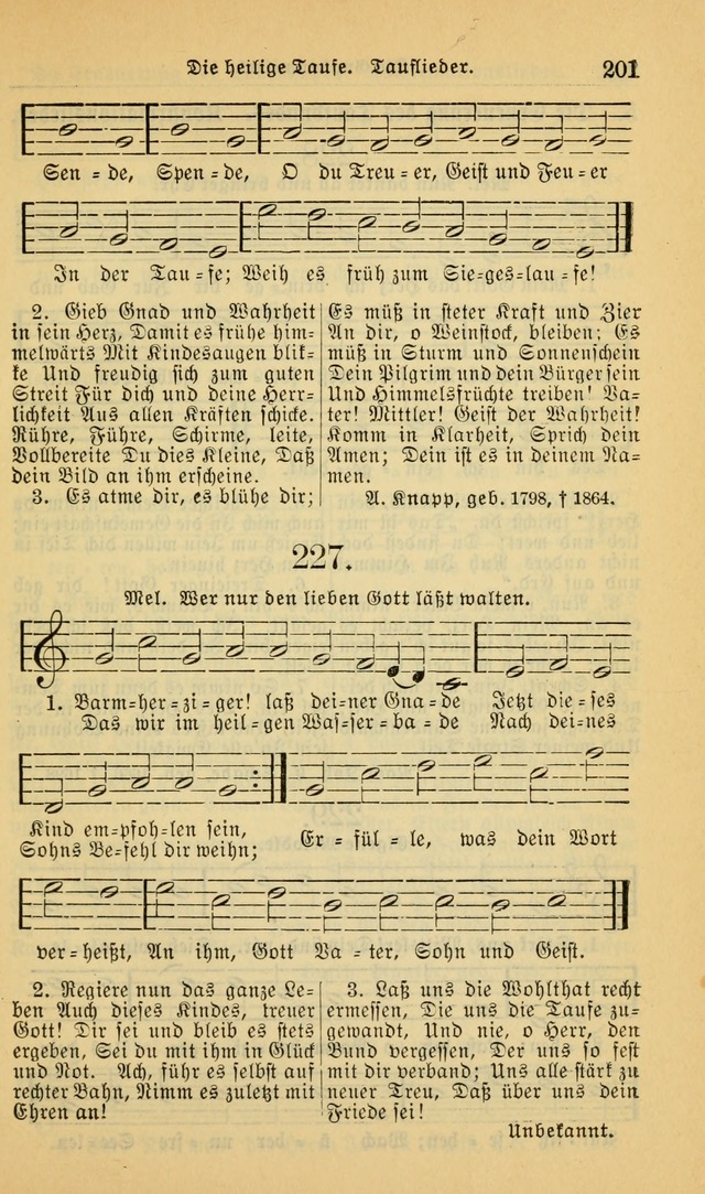 Evangelisches Gesangbuch: herausgegeben von der Deutschen Evangelischen Synode von Nord-Amerika (Revidierte Ausgabe) page 210