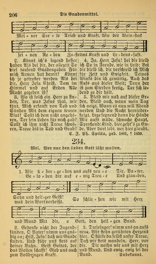 Evangelisches Gesangbuch: herausgegeben von der Deutschen Evangelischen Synode von Nord-Amerika (Revidierte Ausgabe) page 215