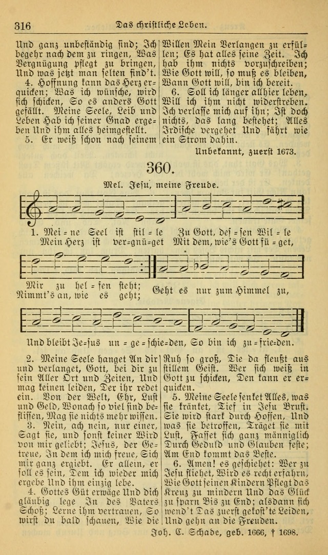 Evangelisches Gesangbuch: herausgegeben von der Deutschen Evangelischen Synode von Nord-Amerika (Revidierte Ausgabe) page 325