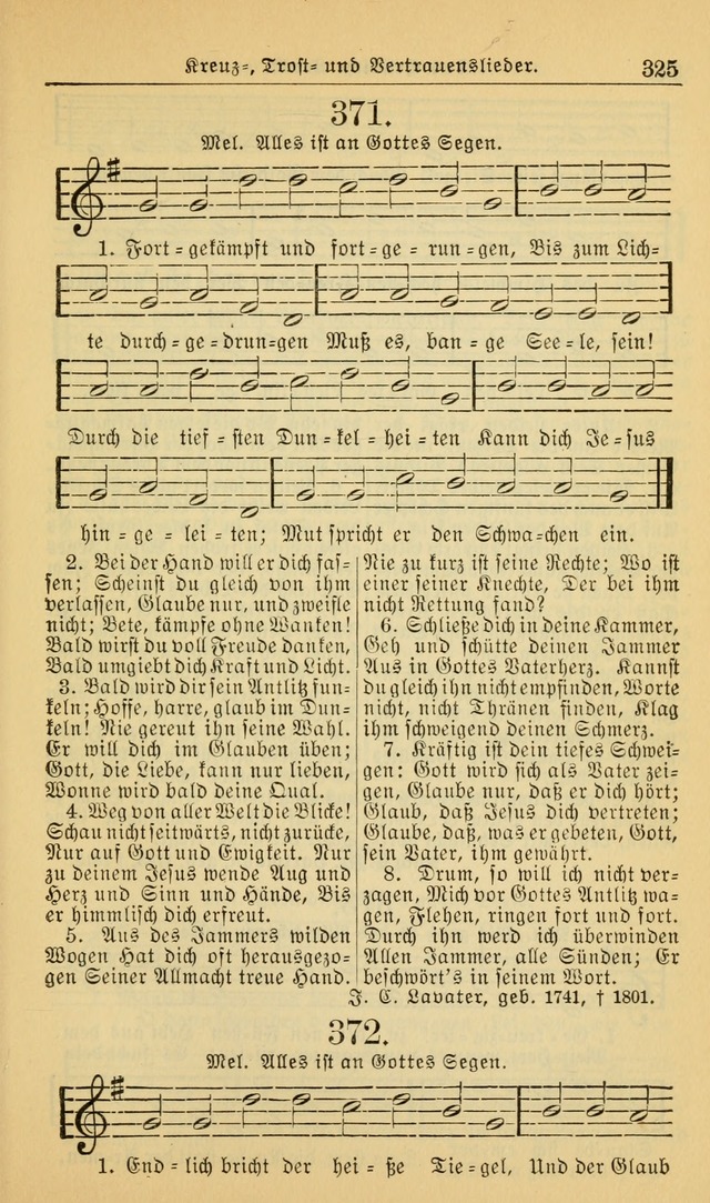 Evangelisches Gesangbuch: herausgegeben von der Deutschen Evangelischen Synode von Nord-Amerika (Revidierte Ausgabe) page 334