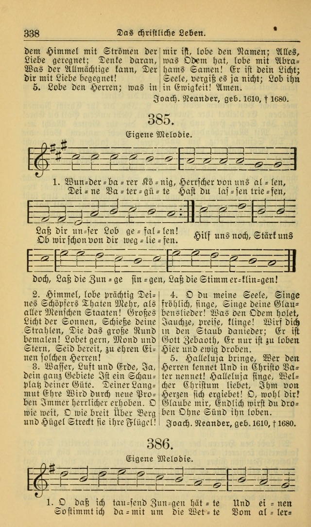 Evangelisches Gesangbuch: herausgegeben von der Deutschen Evangelischen Synode von Nord-Amerika (Revidierte Ausgabe) page 347