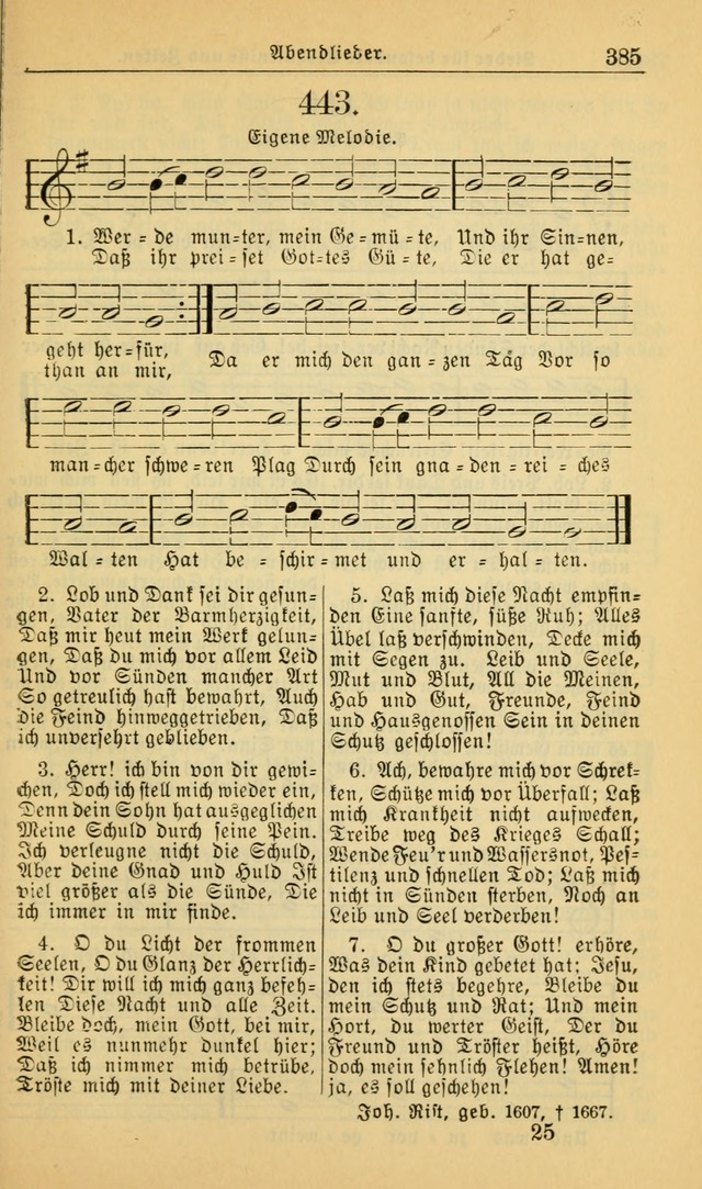 Evangelisches Gesangbuch: herausgegeben von der Deutschen Evangelischen Synode von Nord-Amerika (Revidierte Ausgabe) page 394