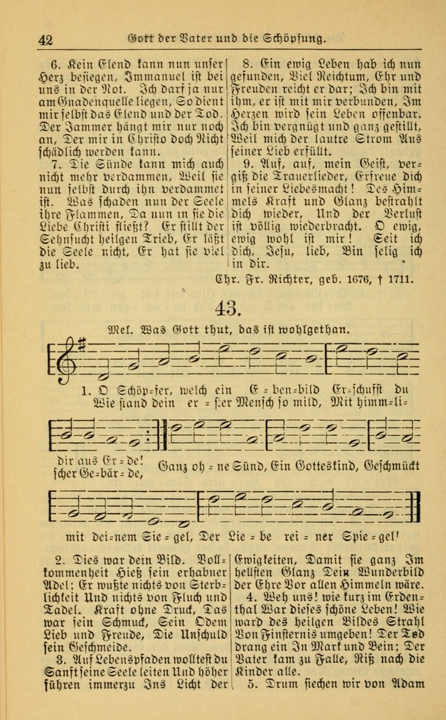 Evangelisches Gesangbuch: herausgegeben von der Deutschen Evangelischen Synode von Nord-Amerika (Revidierte Ausgabe) page 51