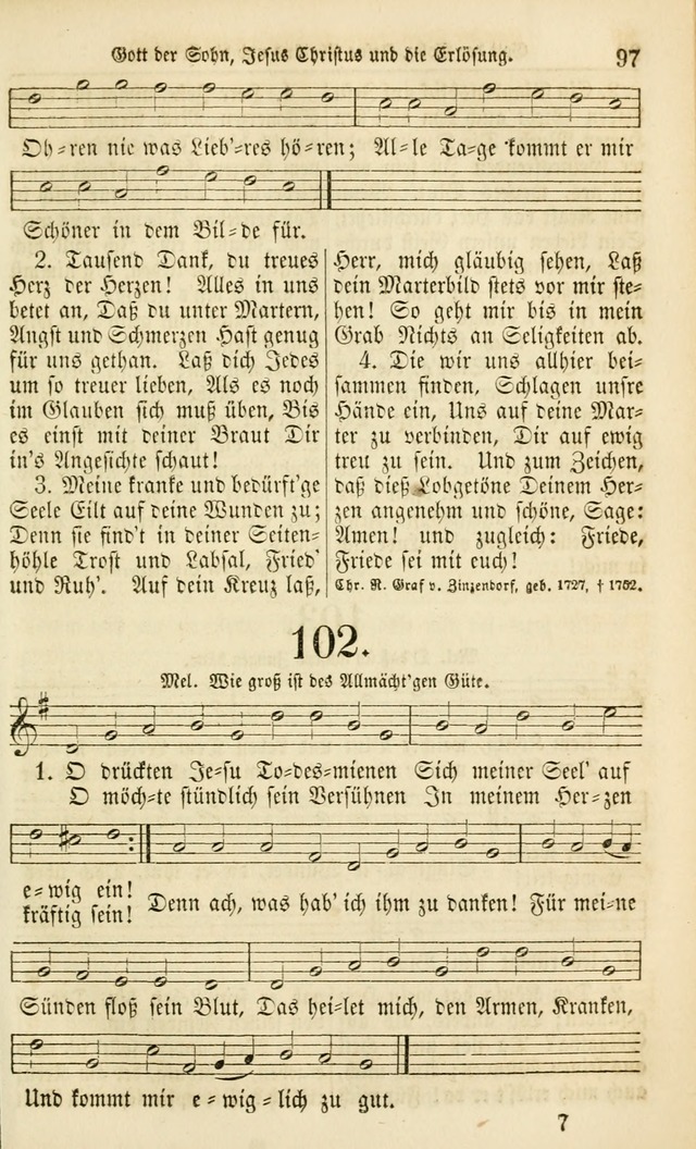 Evangelisches Gesangbuch: herausgegeben von dem Evangelischen Kirchenvereindes Westens page 106