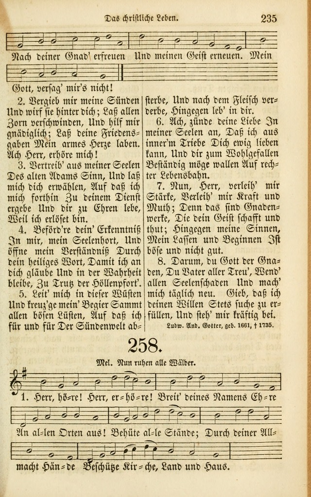 Evangelisches Gesangbuch: herausgegeben von dem Evangelischen Kirchenvereindes Westens page 246