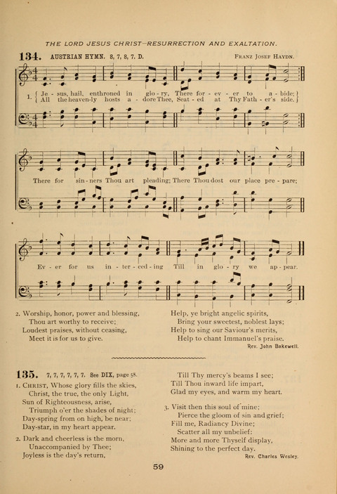 Evangelical Hymnal page 59