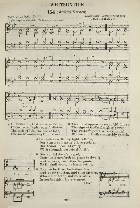 The English Hymnal: with Tunes page 217