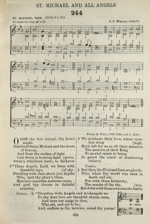The English Hymnal: with Tunes page 355