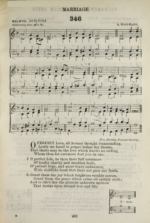 The English Hymnal: with Tunes page 475