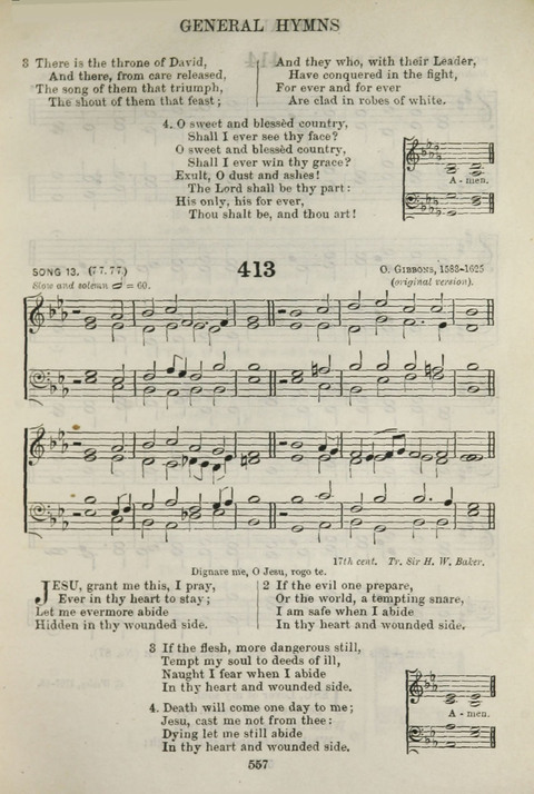 The English Hymnal: with Tunes page 515