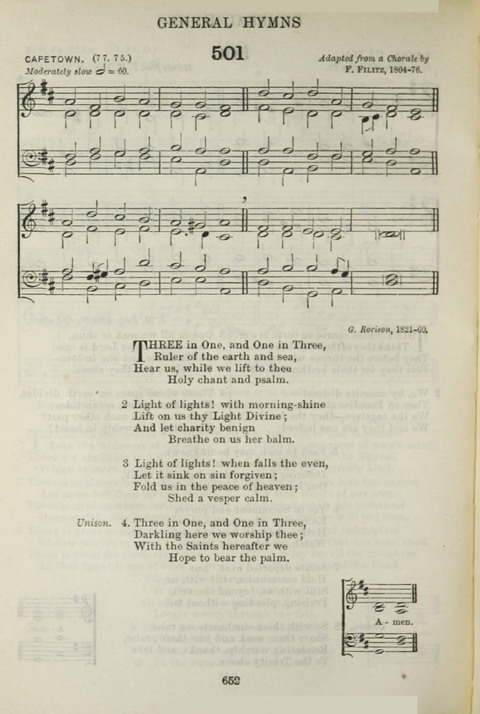 The English Hymnal: with Tunes page 594