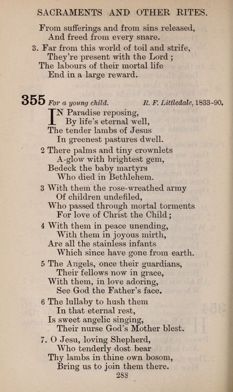 The English Hymnal page 288