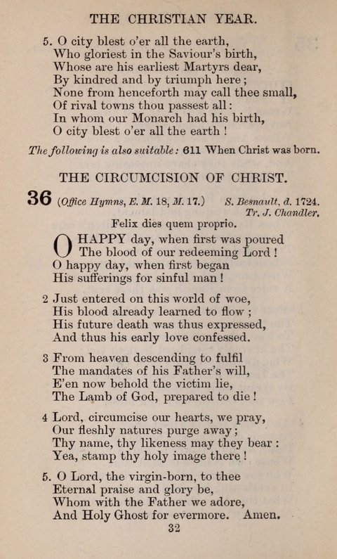 The English Hymnal page 32
