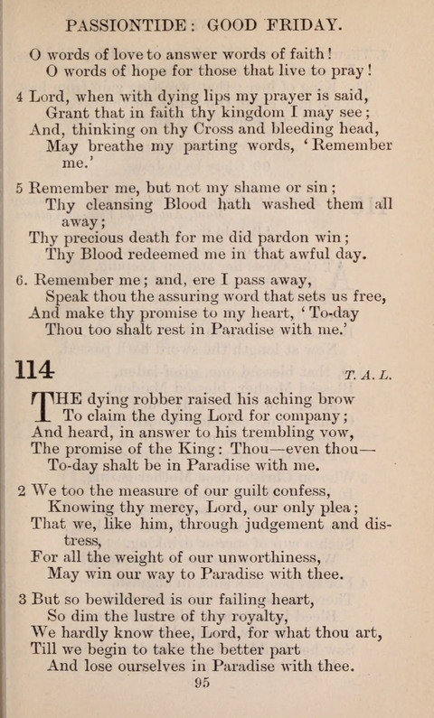 The English Hymnal page 95