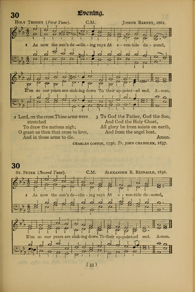 The Hymnal: as authorized and approved by the General Convention of the Protestant Episcopal Church in the United States of America in the year of our Lord 1916 page 103