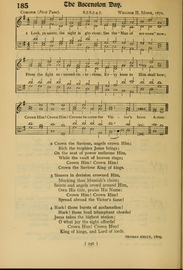 The Hymnal: as authorized and approved by the General Convention of the Protestant Episcopal Church in the United States of America in the year of our Lord 1916 page 306
