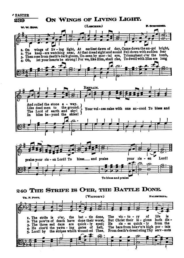 The Excelsior Hymnal page 210