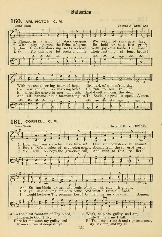 The Evangelical Hymnal page 118