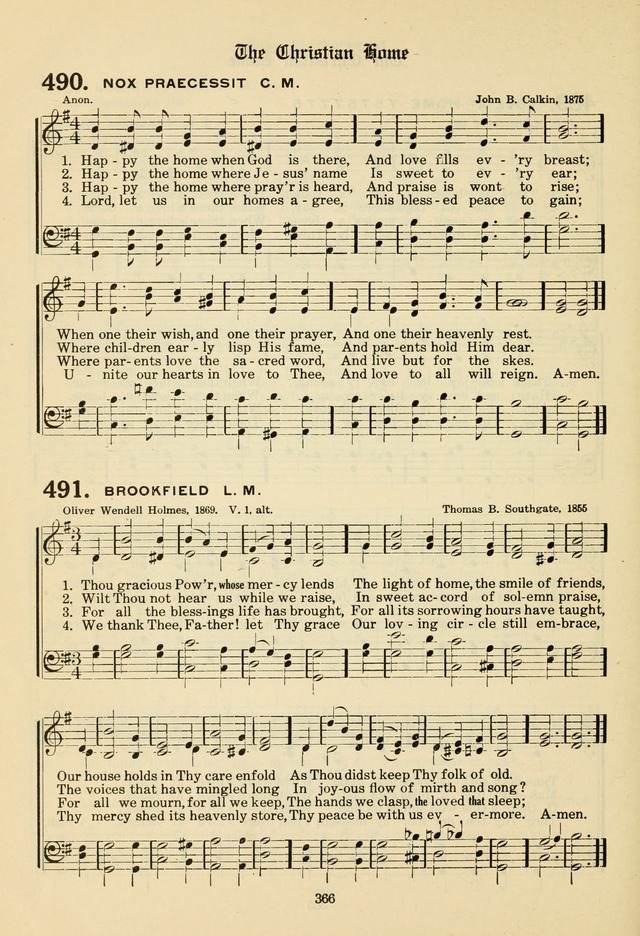 The Evangelical Hymnal page 368
