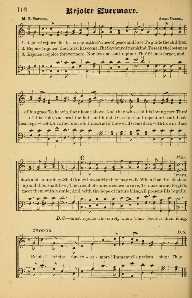 The Emory Hymnal No. 2: sacred hymns and music for use in public worship, Sunday-schools, social meetings and family worship page 118