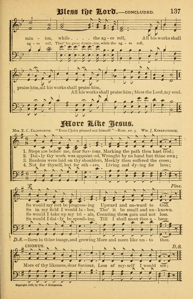 The Emory Hymnal No. 2: sacred hymns and music for use in public worship, Sunday-schools, social meetings and family worship page 139