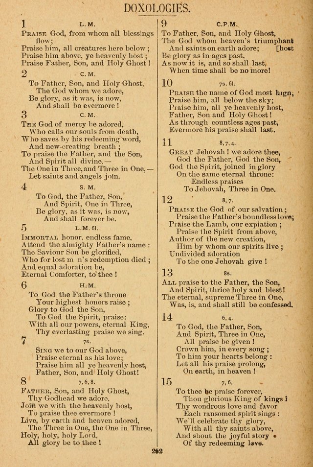 The Emory Hymnal: a collection of sacred hymns and music for use in public worship, Sunday-schools, social meetings and family worship page 250