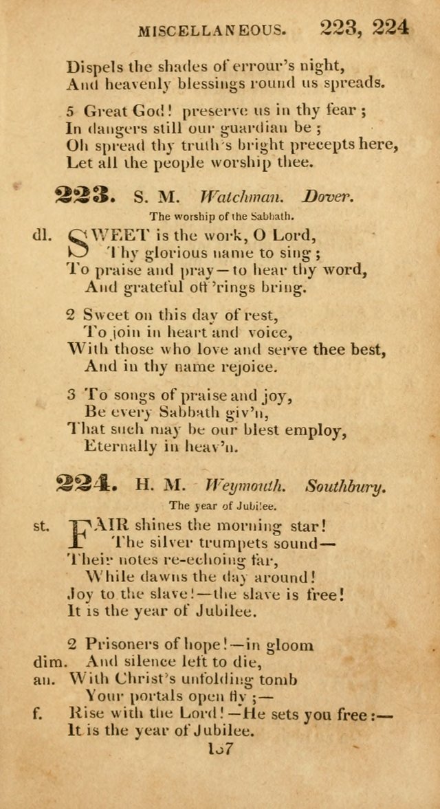 Evangelical Hymns: original and selected: designed for the use of families and private circles; for social prayer meetings, seasons of revival or oother occasions of special interest page 133