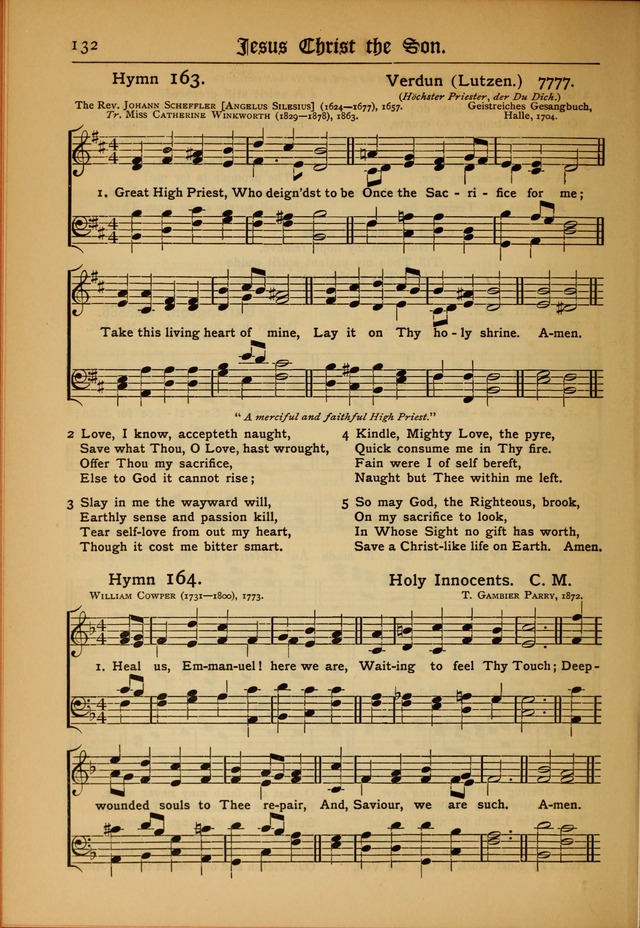 The Evangelical Hymnal with Tunes page 134