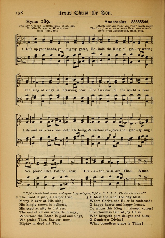The Evangelical Hymnal with Tunes page 160