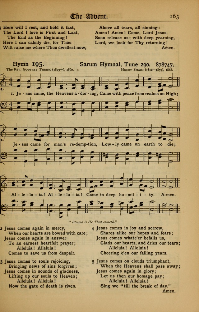 The Evangelical Hymnal with Tunes page 165