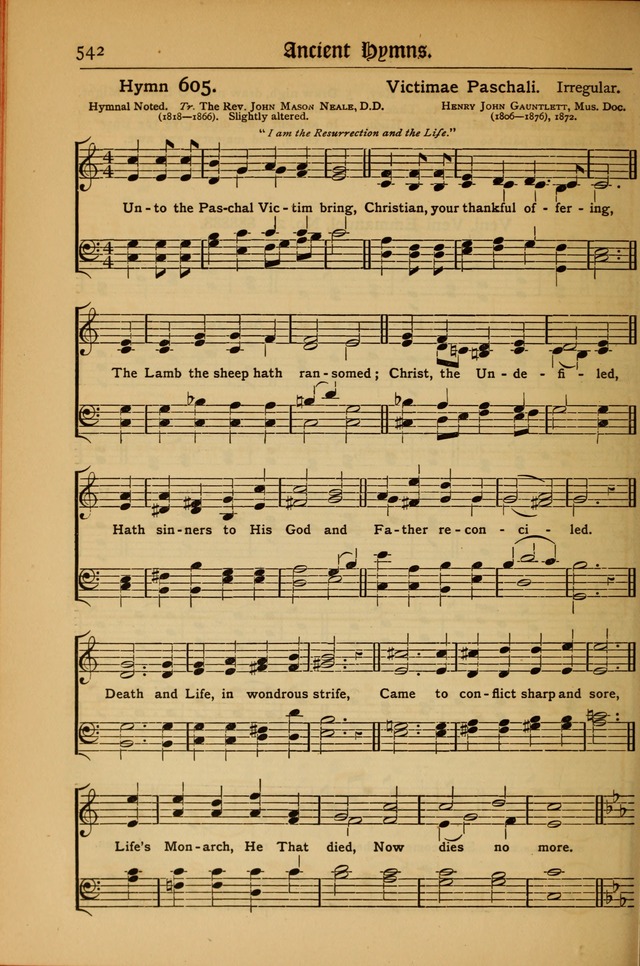 The Evangelical Hymnal with Tunes page 546