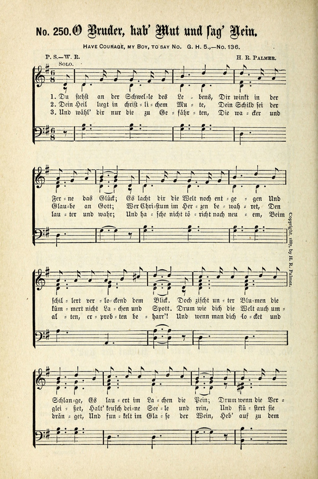 Evangeliums-Lieder 1 und 2 (Gospel Hymns) page 252