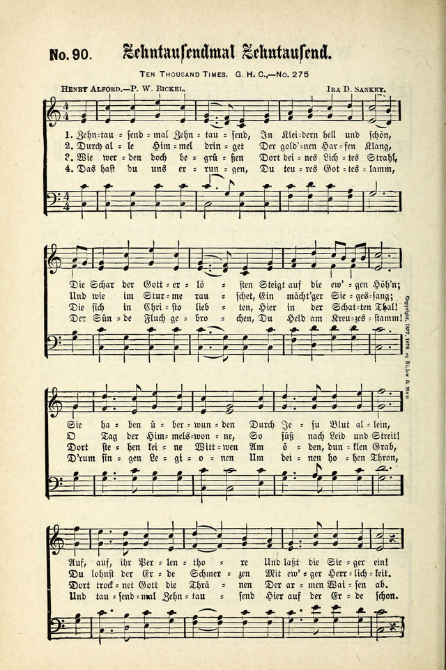 Evangeliums-Lieder 1 und 2 (Gospel Hymns) page 88
