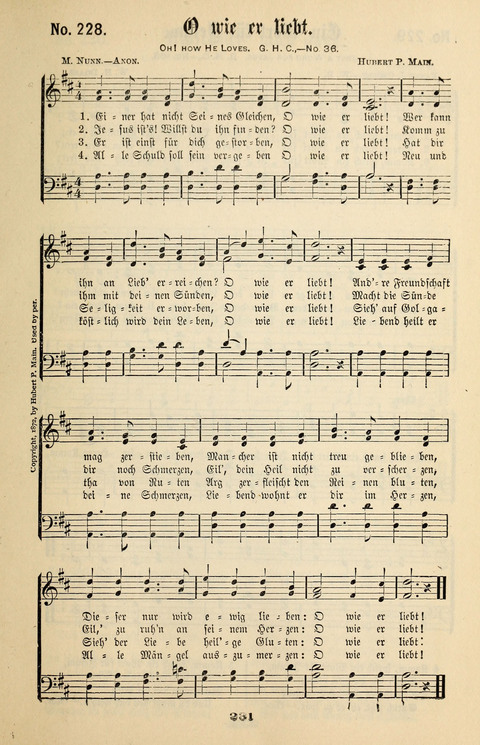 Evangeliums-Lieder 1 und 2: (Gospel Hymns) mit deutschen Kernliedern page 231