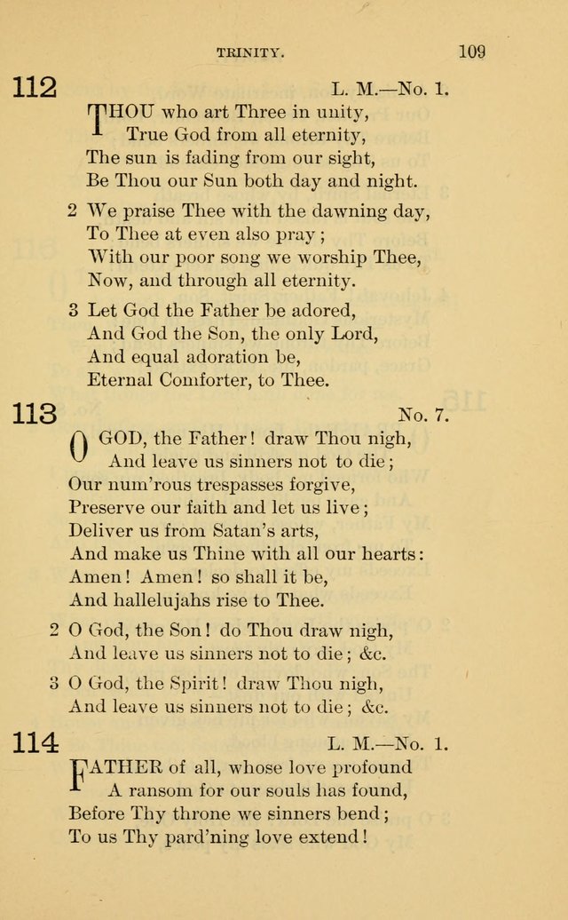 Evangelical Lutheran Hymnal page 109