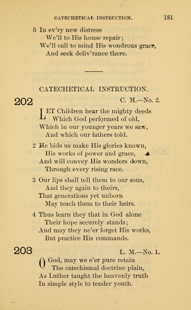 Evangelical Lutheran Hymnal page 181